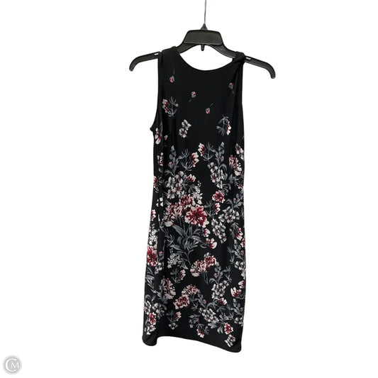 Dress Casual Midi By White House Black Market In Black, Size: Xs
