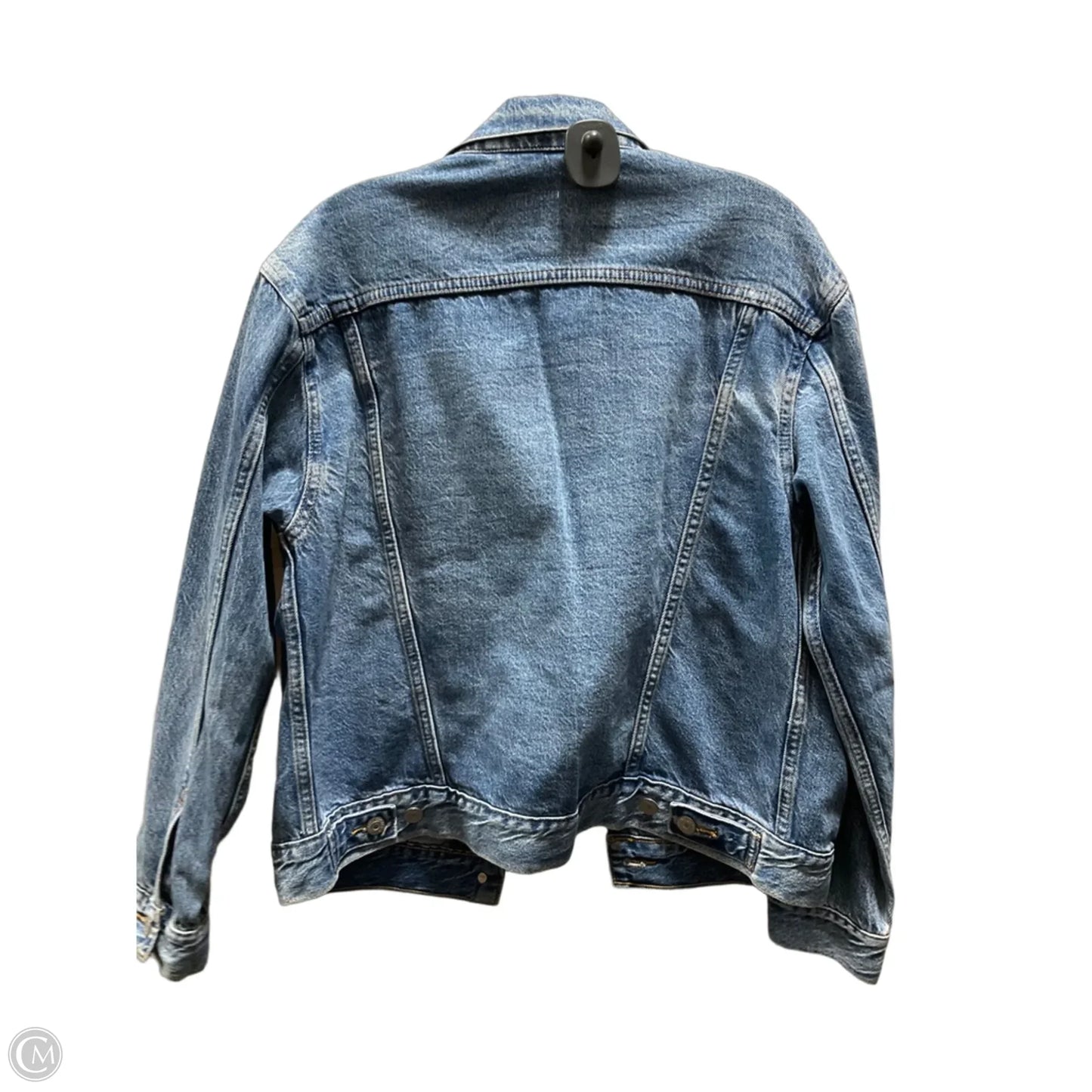 Jacket Denim By Levis In Blue Denim, Size: M