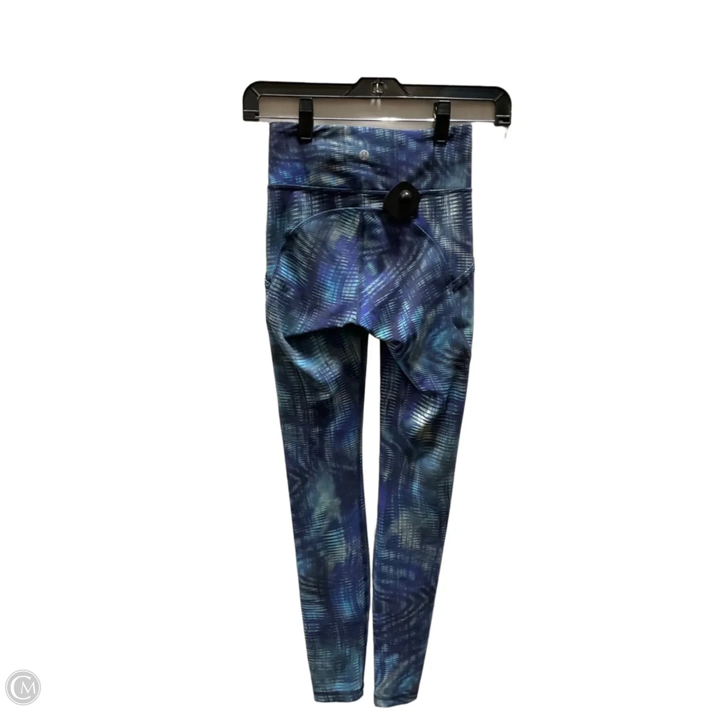 Athletic Leggings By Lululemon In Blue, Size: Xs