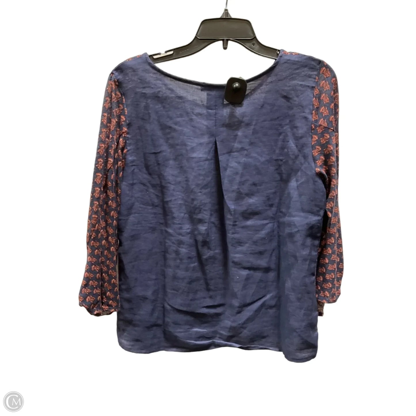 Top Long Sleeve By Tommy Bahama In Navy, Size: M
