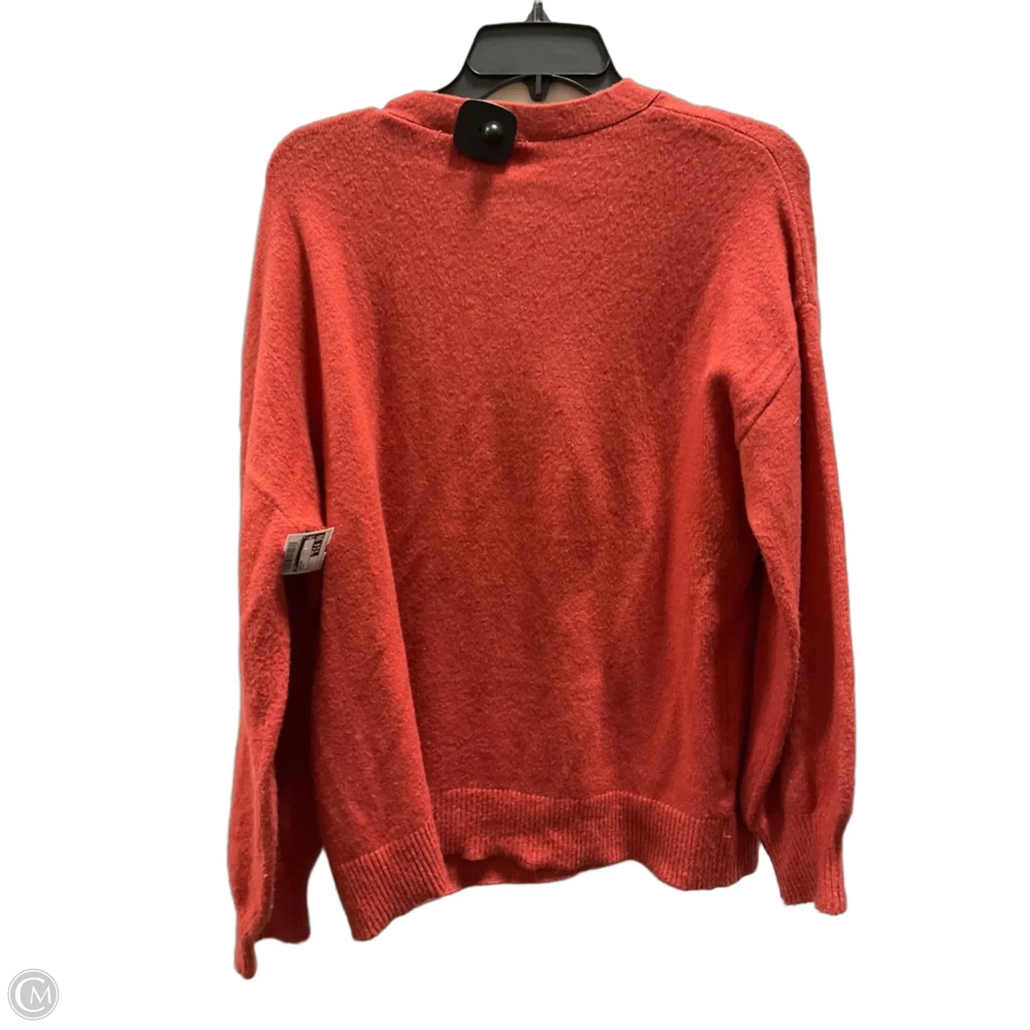 Cardigan By Loft In Orange, Size: L