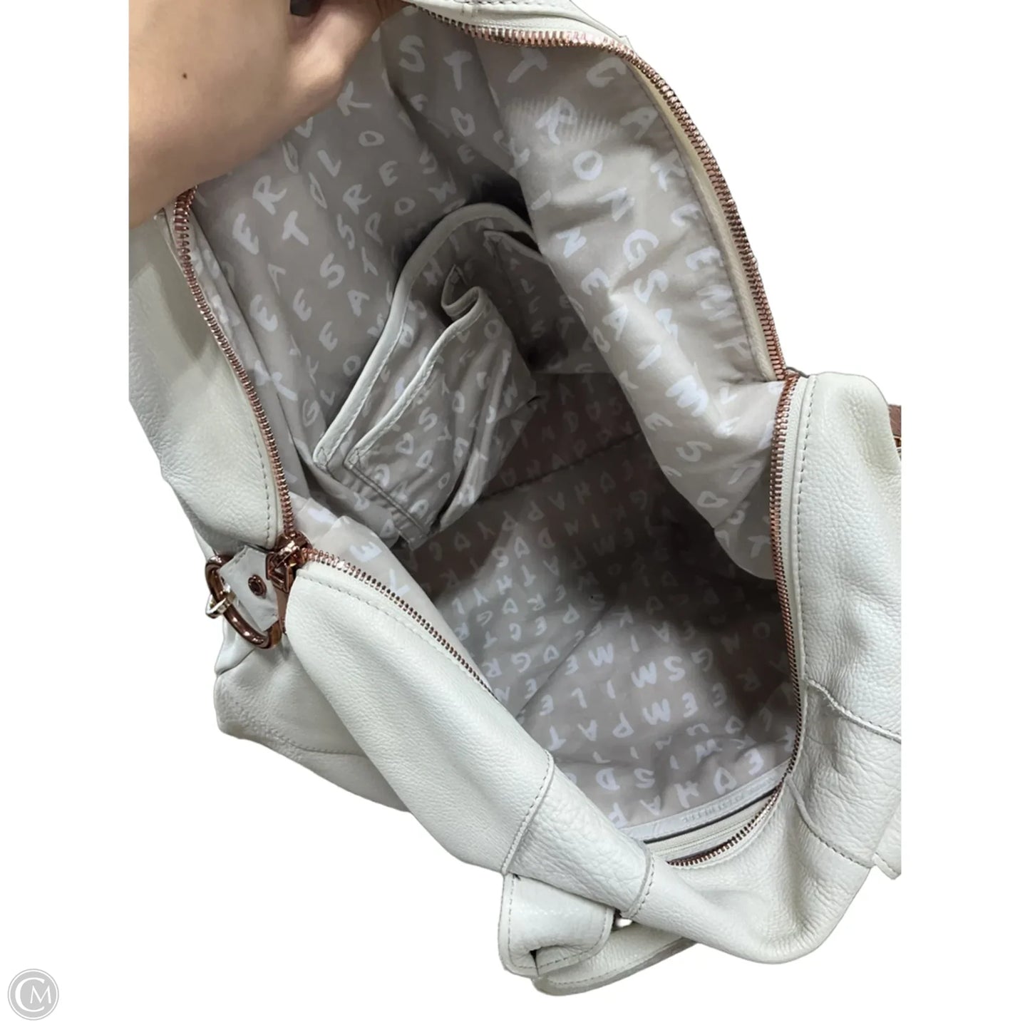 Duffle And Weekender Leather By Aimee Kestenberg, Size: Large