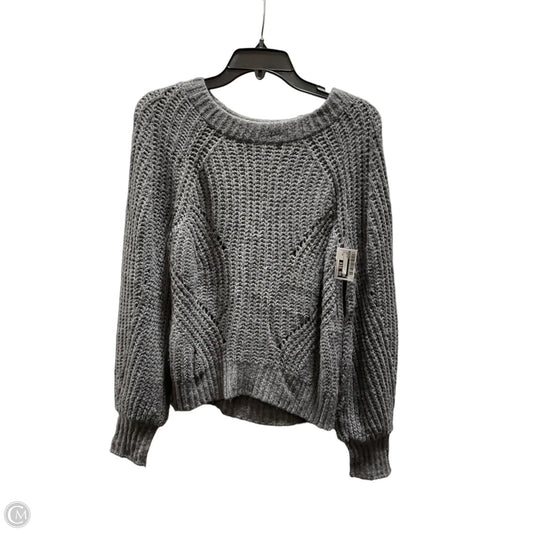 Sweater By Express In Grey, Size: Xs