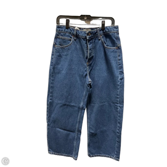 Jeans Wide Leg By We The Free In Blue Denim, Size: 6