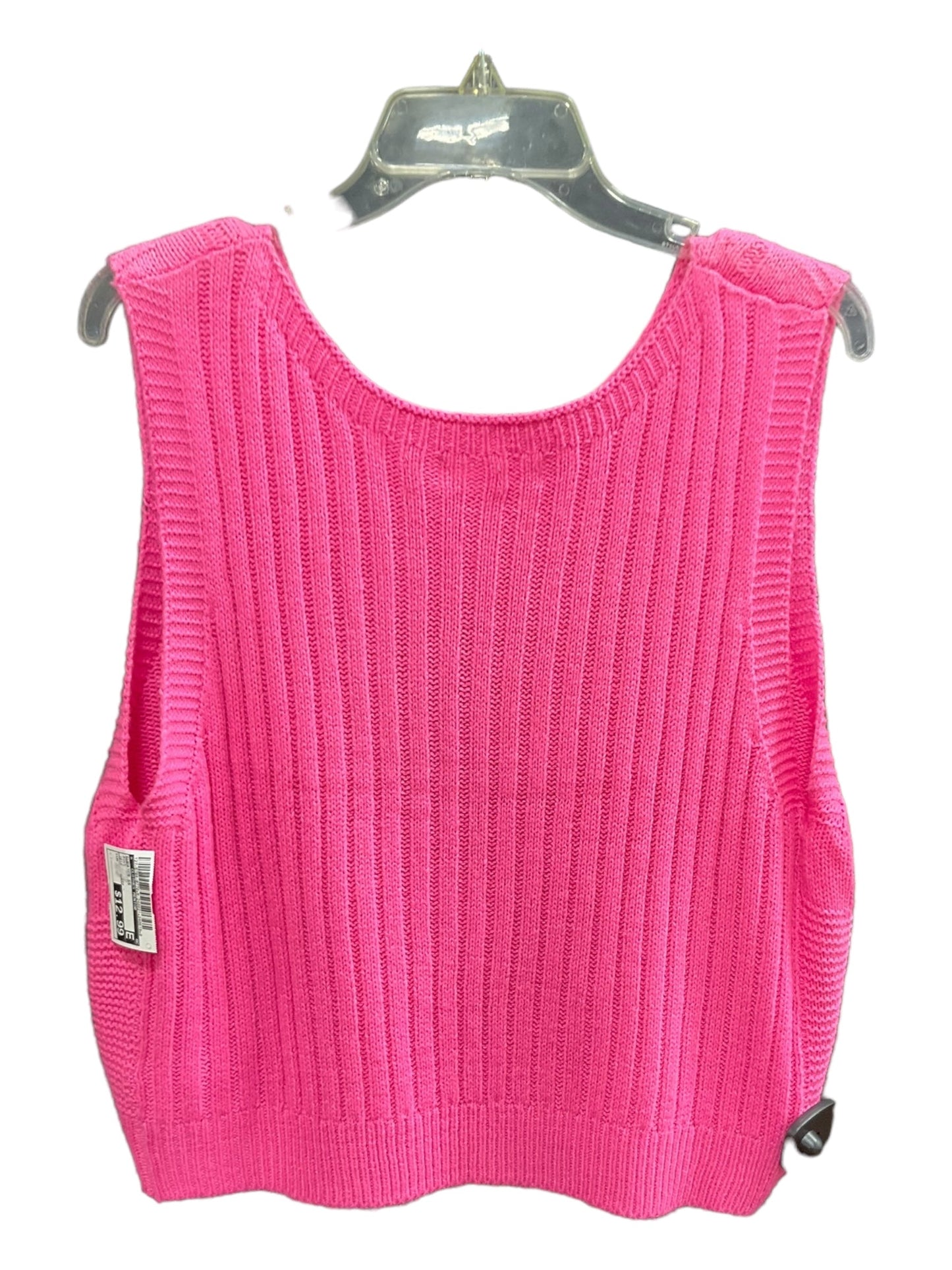 Pink Sweater Short Sleeve Clothes Mentor, Size 3x