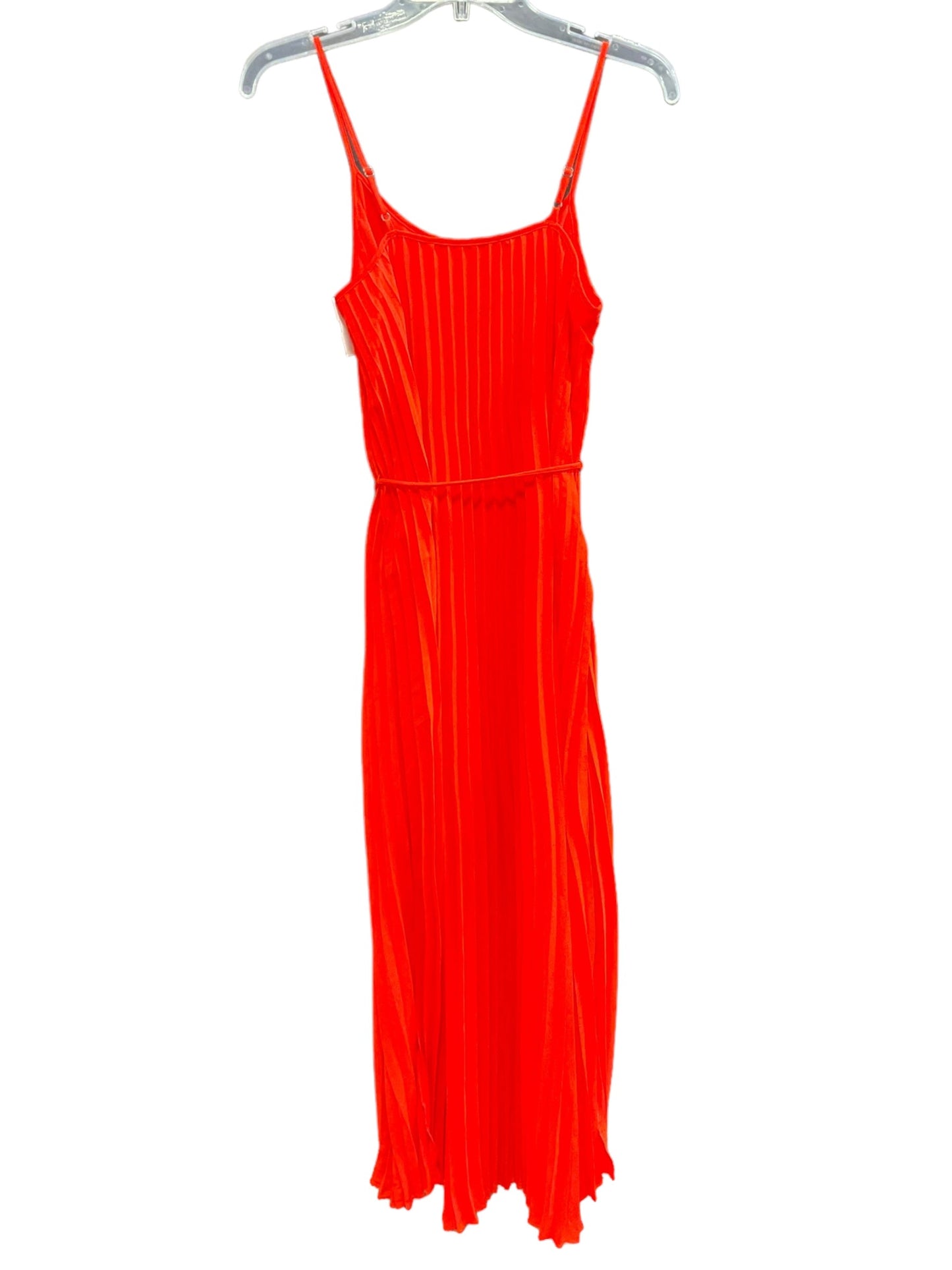 Orange Dress Casual Maxi Banana Republic, Size 0