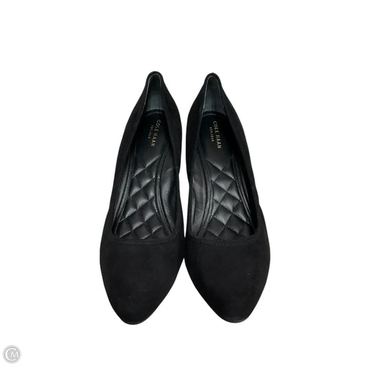 Shoes Heels Wedge By Cole-haan In Black, Size: 11