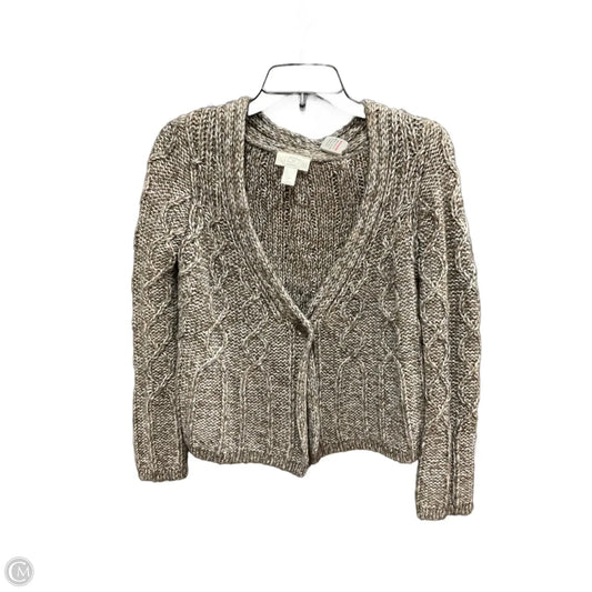 Cardigan By Loft In Bronze, Size: Mp