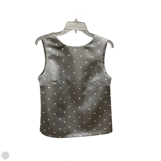 Top Sleeveless By H&m In Black, Size: M
