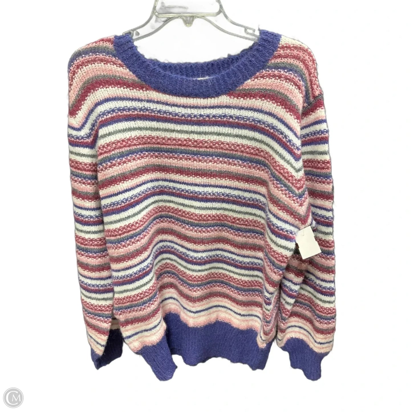 Sweater By Easel In Purple, Size: M