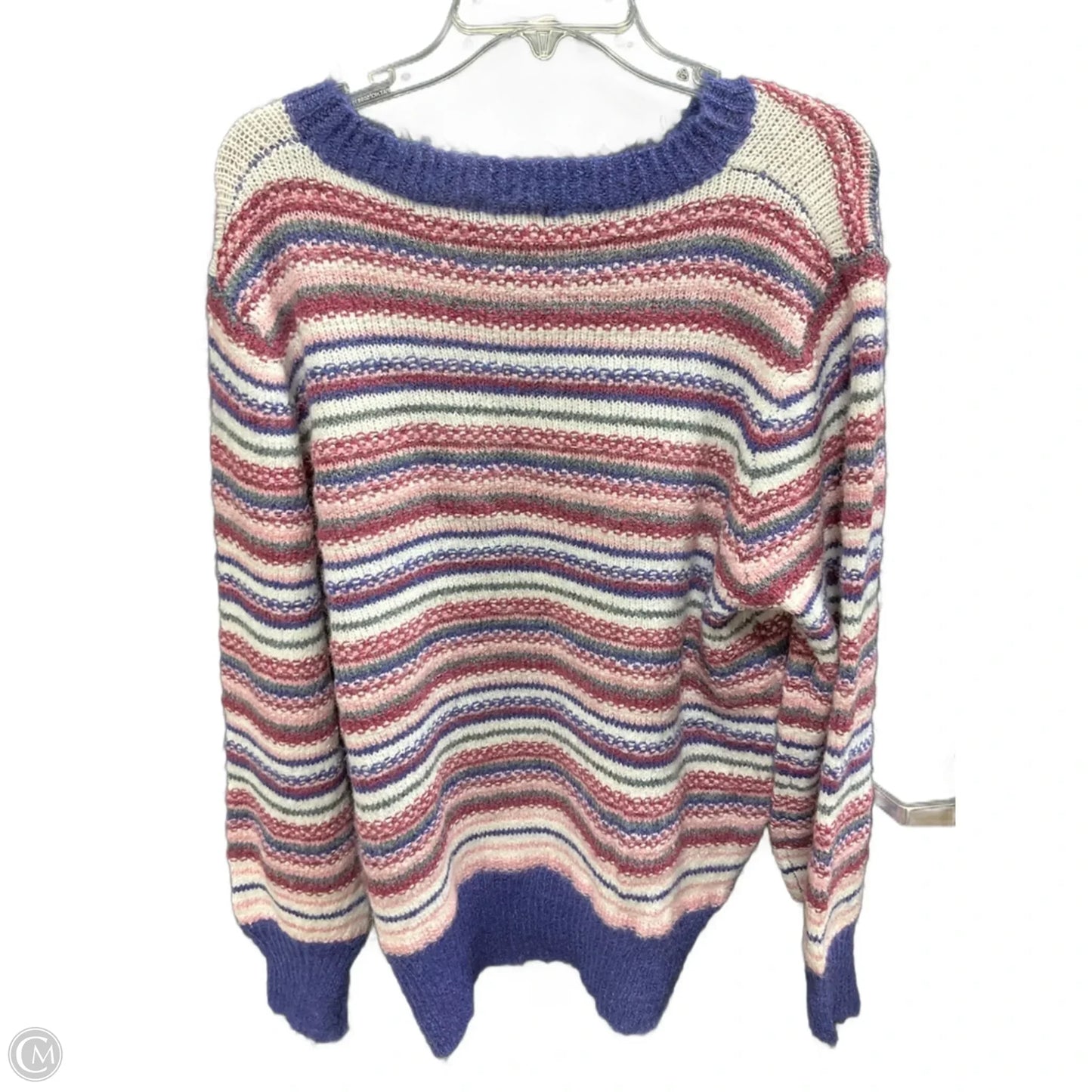 Sweater By Easel In Purple, Size: M
