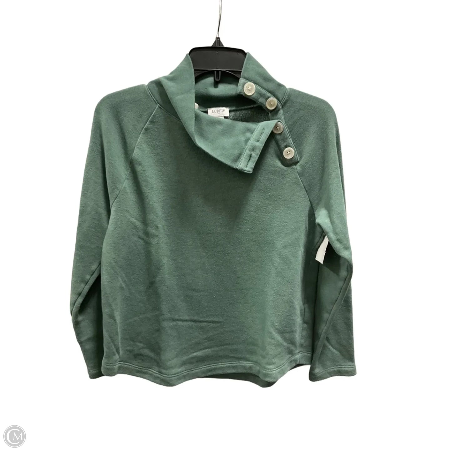 Top Long Sleeve By J. Crew In Green, Size: Xs