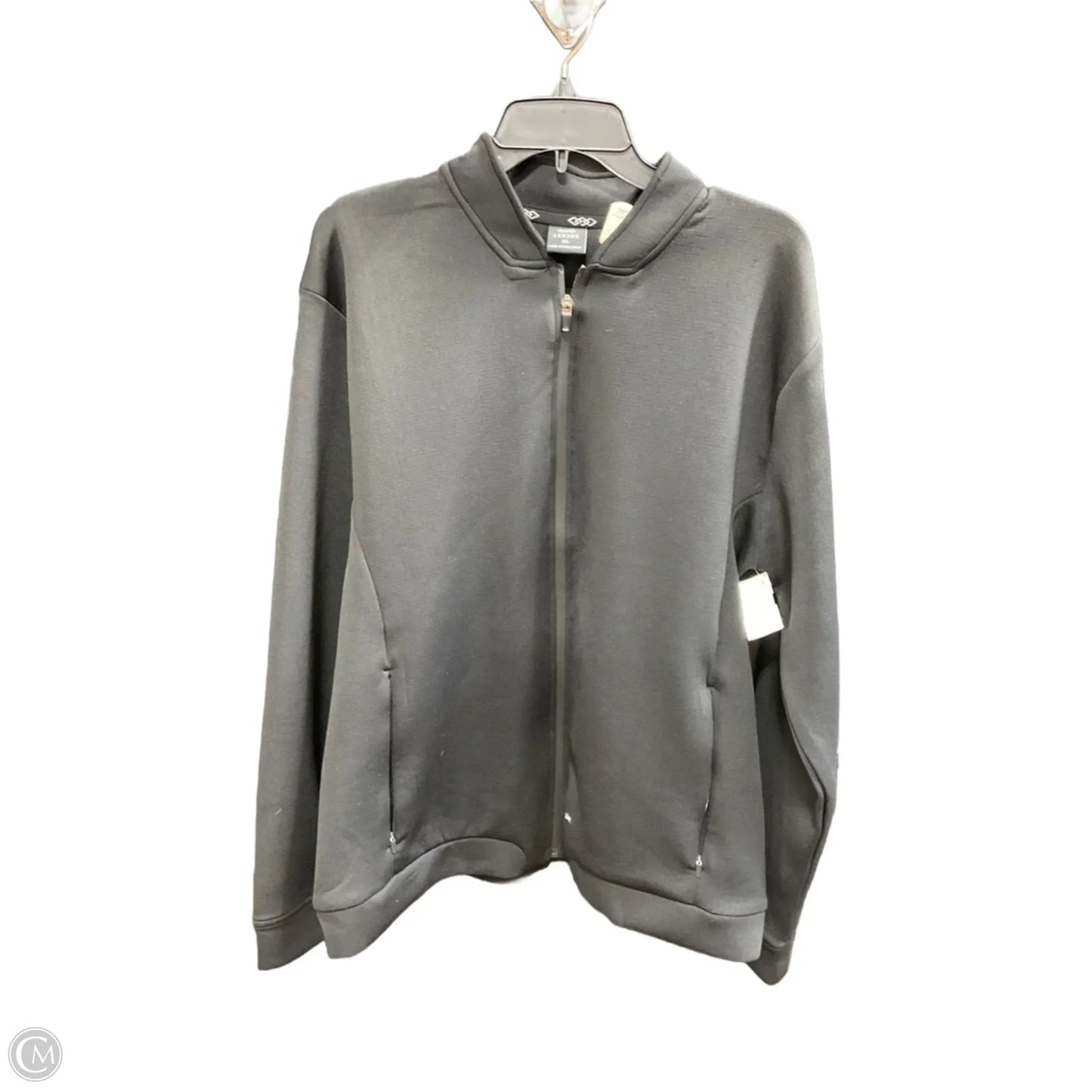Athletic Jacket By Legend In Black, Size: Xl