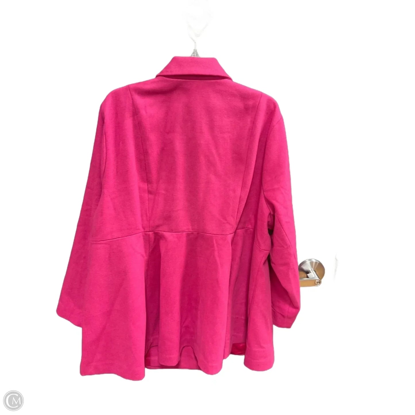 Coat Peacoat By Torrid In Pink, Size: Xl