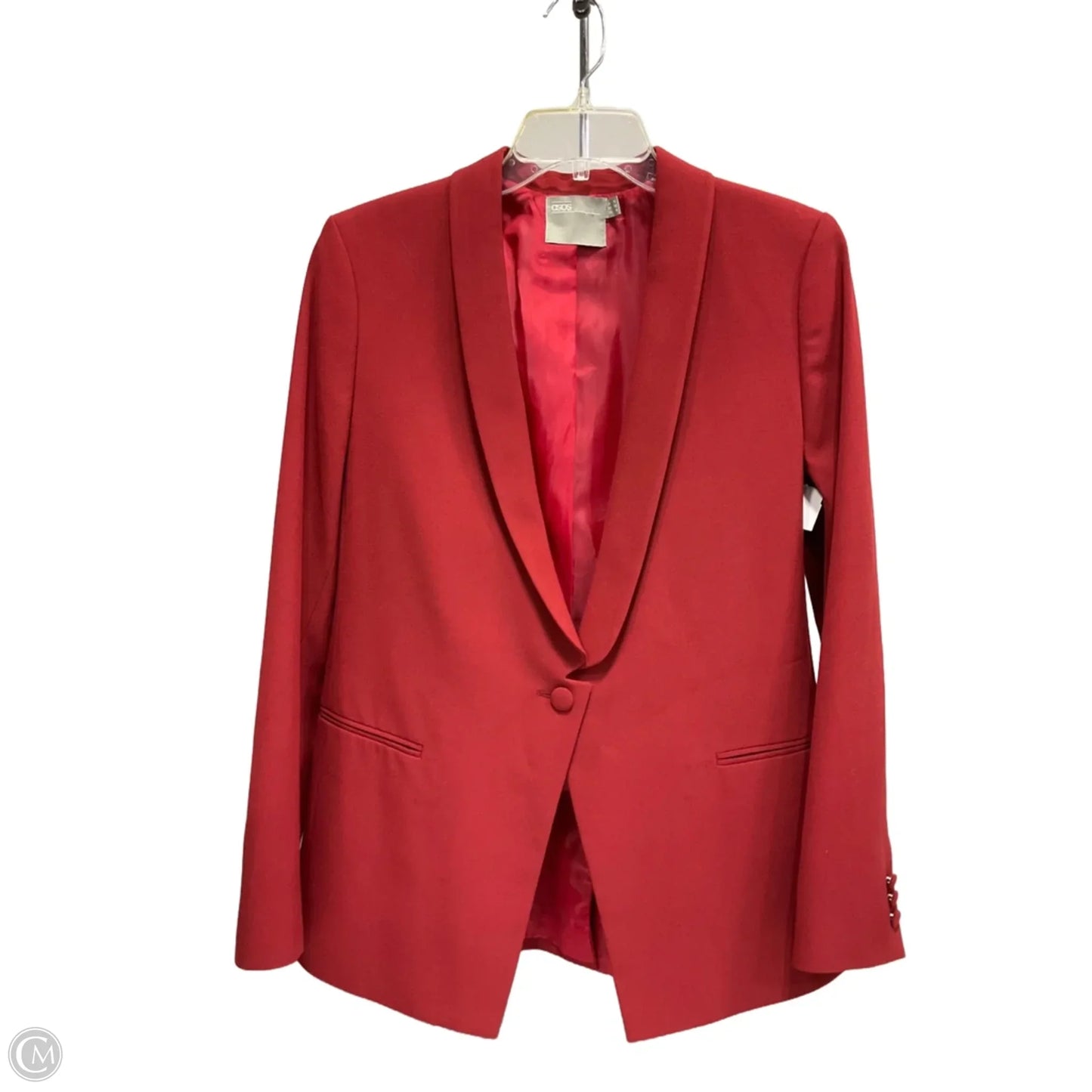 Blazer By Asos In Red, Size: 6