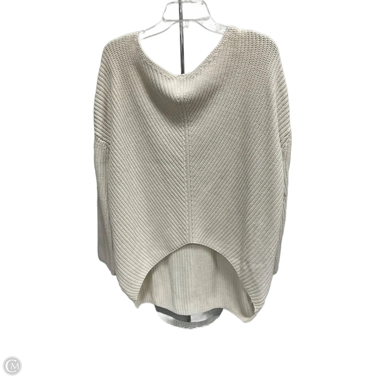 Top Long Sleeve By Urban Outfitters In Cream, Size: S