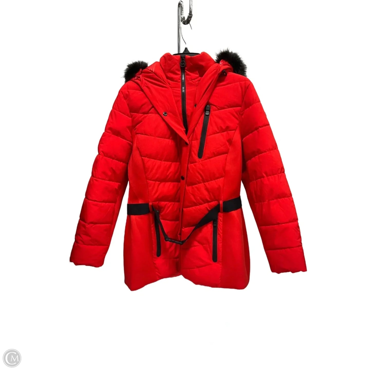 Coat Parka By Michael By Michael Kors In Red, Size: 1x