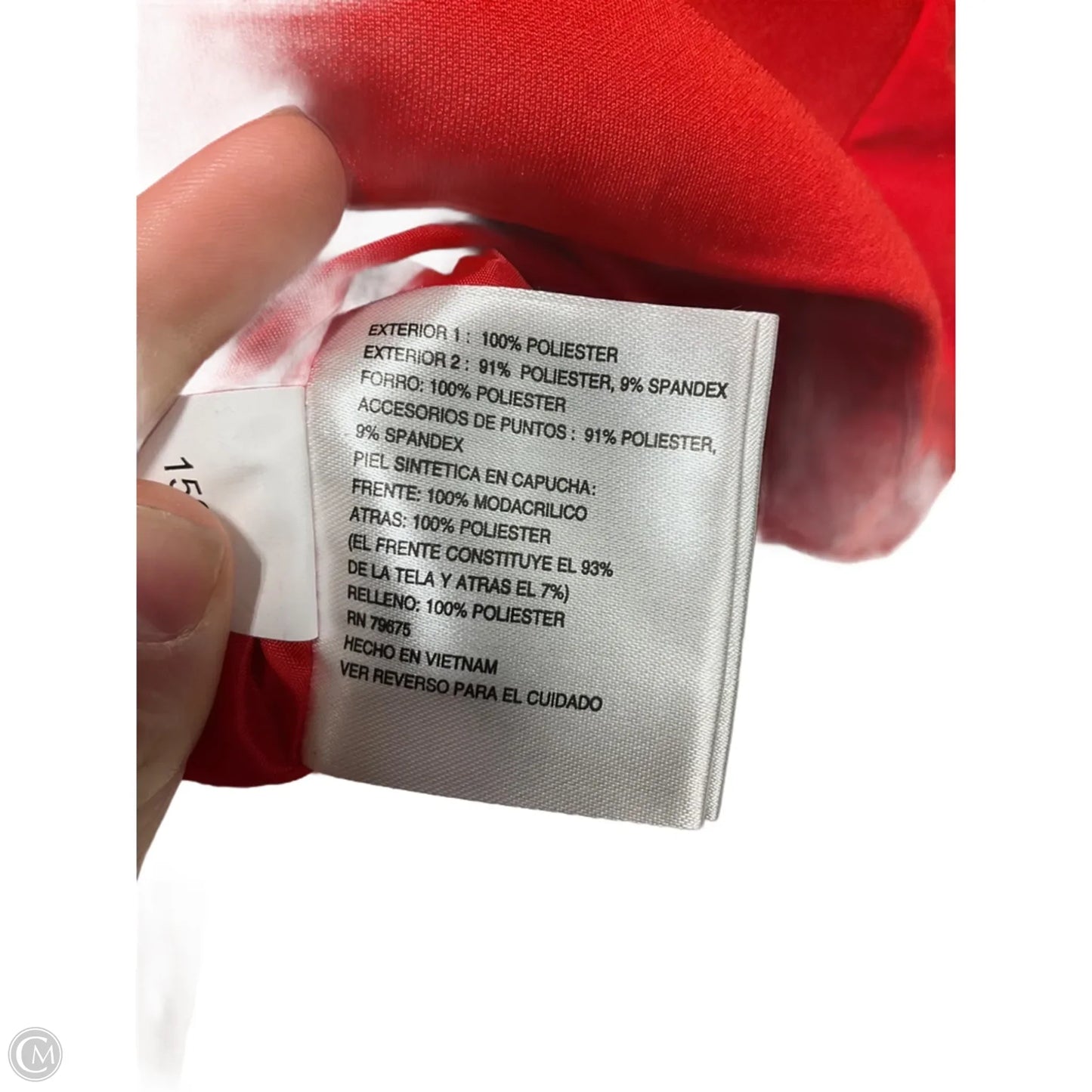 Coat Parka By Michael By Michael Kors In Red, Size: 1x