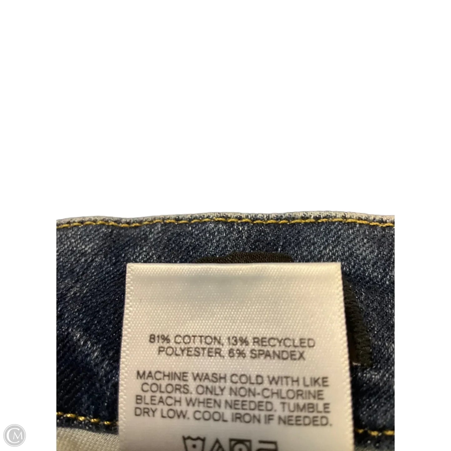 Jeans Skinny By Express In Blue Denim, Size: Xl