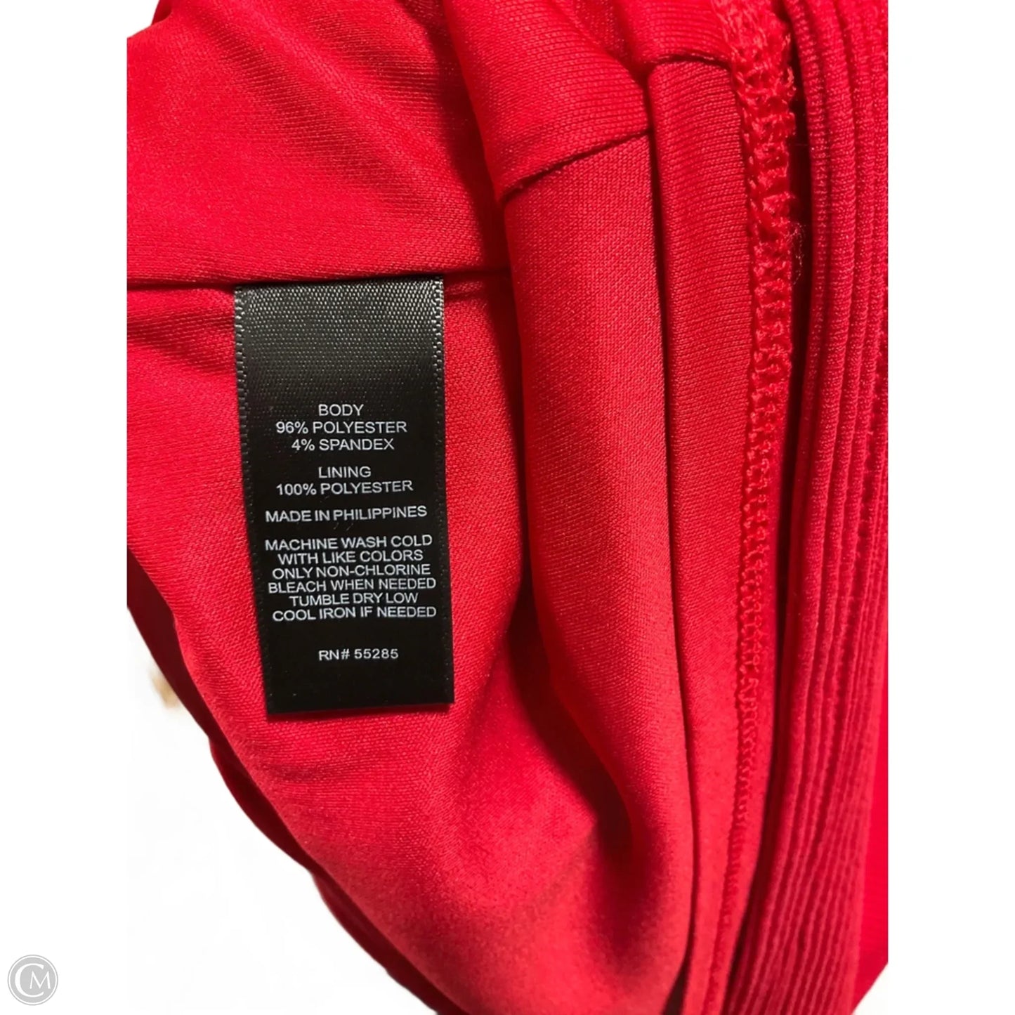 Dress Casual Short By Express In Red, Size: L
