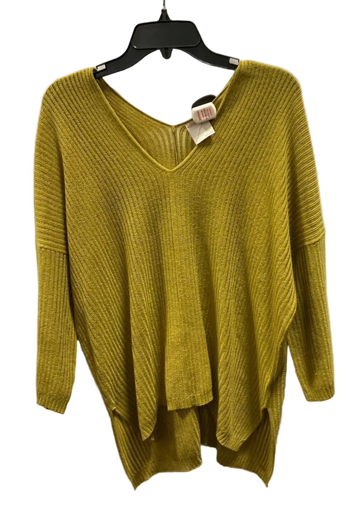 Top Long Sleeve By Kerisma In Yellow, Size: S