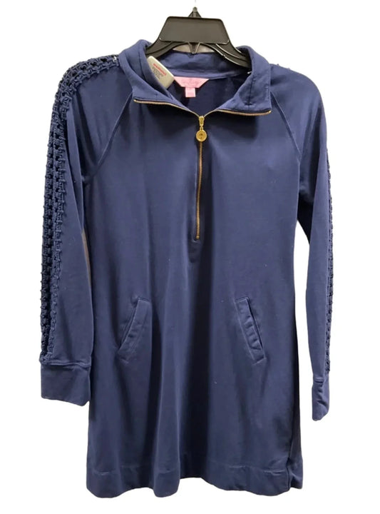 Dress Designer By Lilly Pulitzer In Blue, Size: Xs