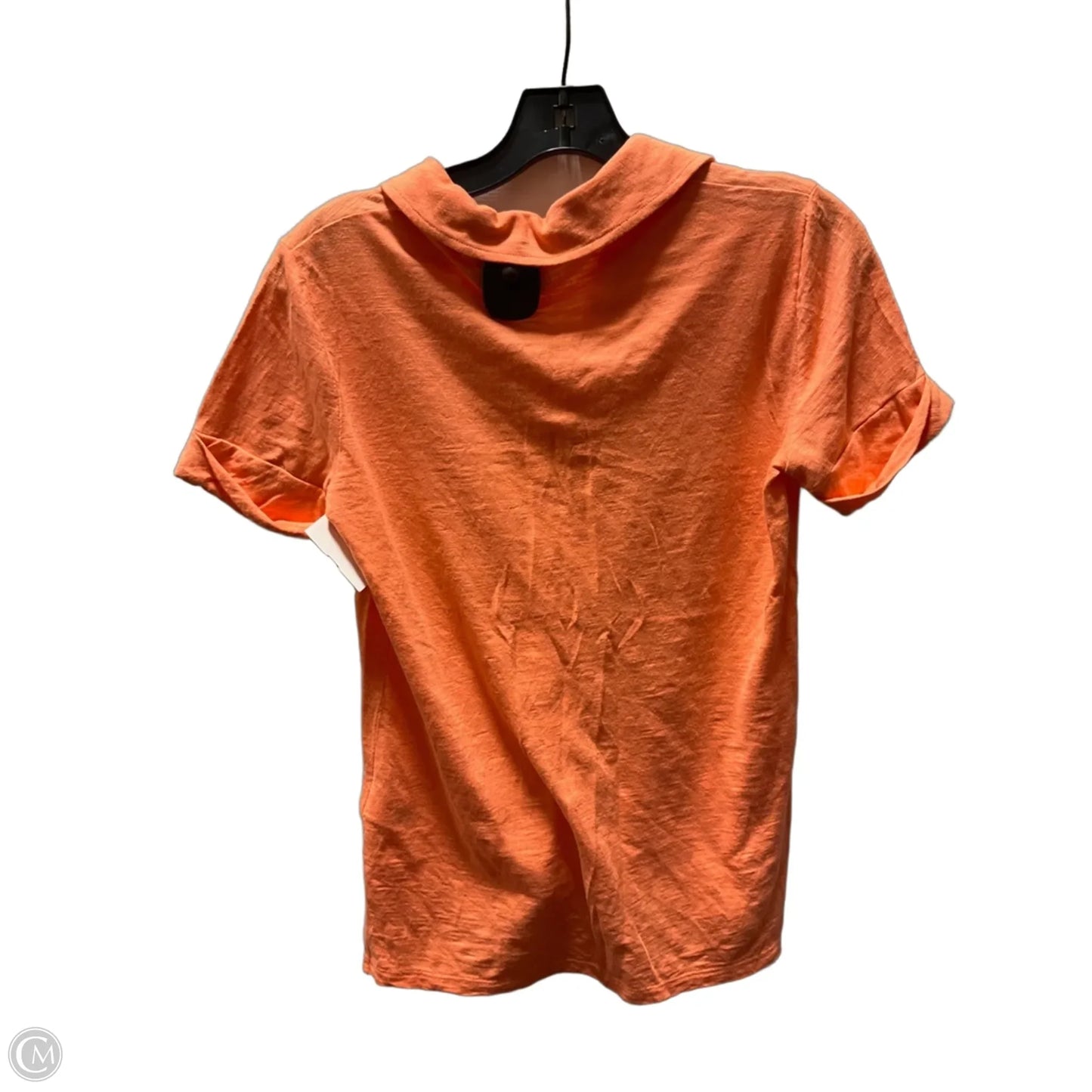 Top Short Sleeve By Talbots In Orange, Size: Xs