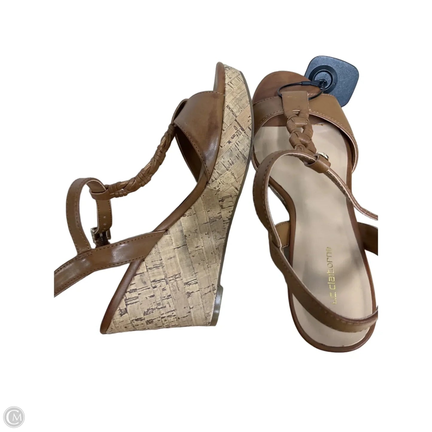 Shoes Heels Block By Liz Claiborne In Brown, Size: 6.5