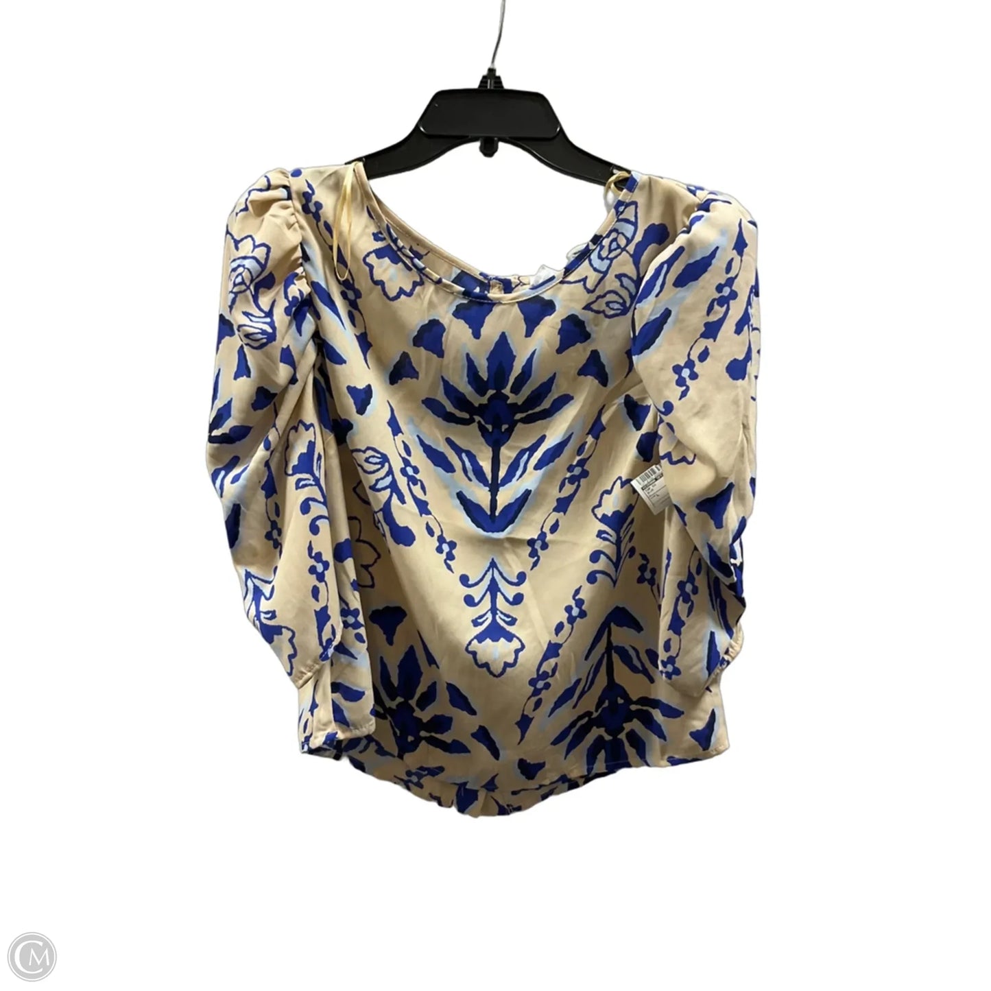 Top Short Sleeve By Sienna Sky In Blue, Size: L