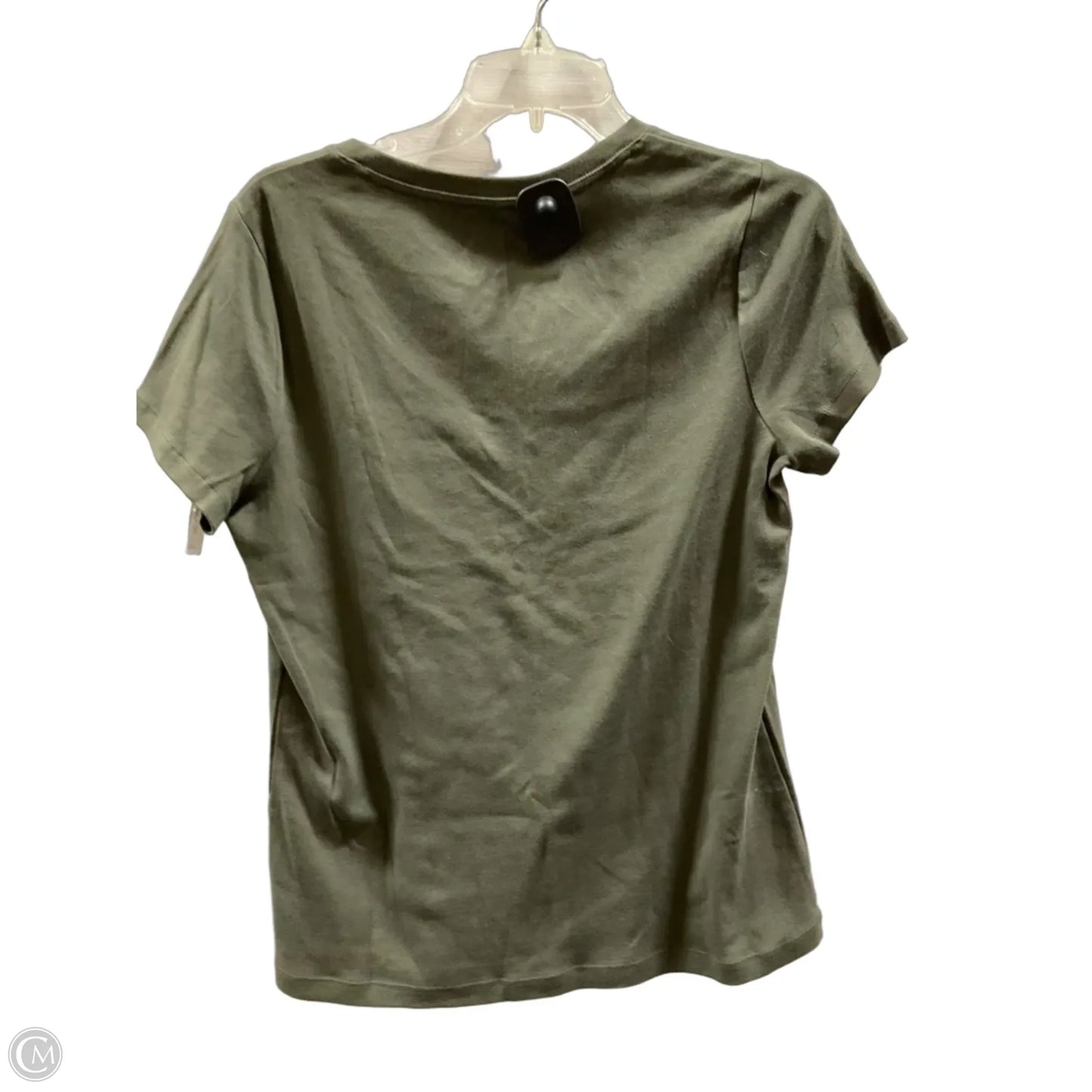 Top Short Sleeve By St Johns Bay In Green, Size: M