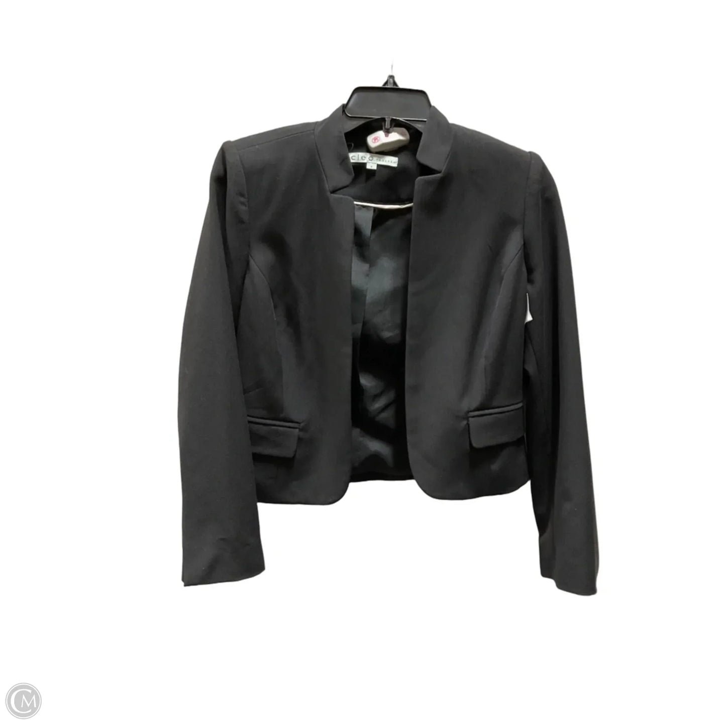 Blazer By Clothes Mentor In Black, Size: S