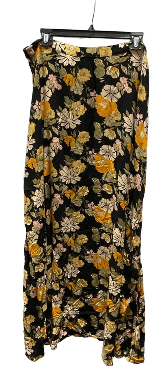 Skirt Maxi By Natural Life In Floral Print, Size: Xl