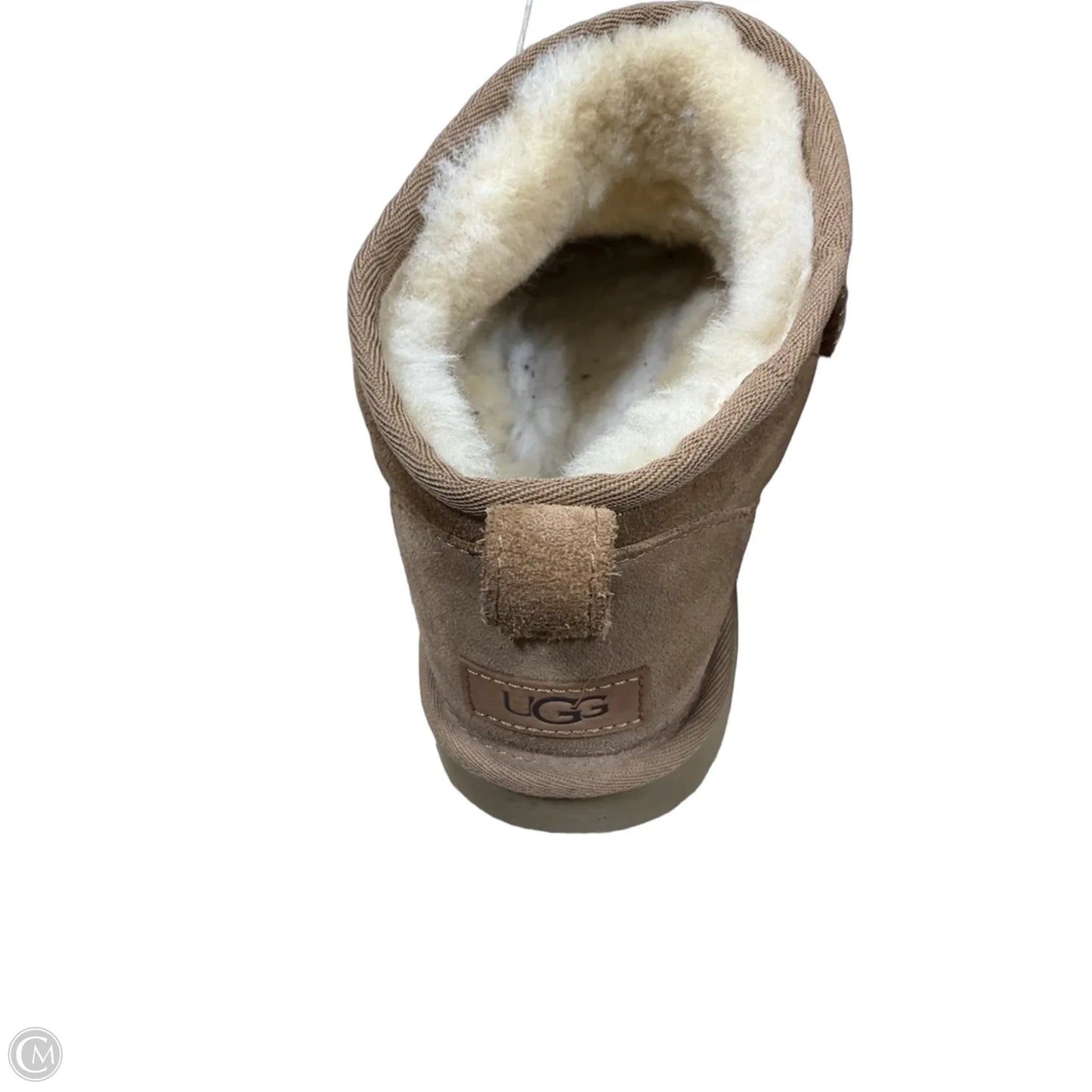 Boots Ankle Flats By Ugg In Brown, Size: 11