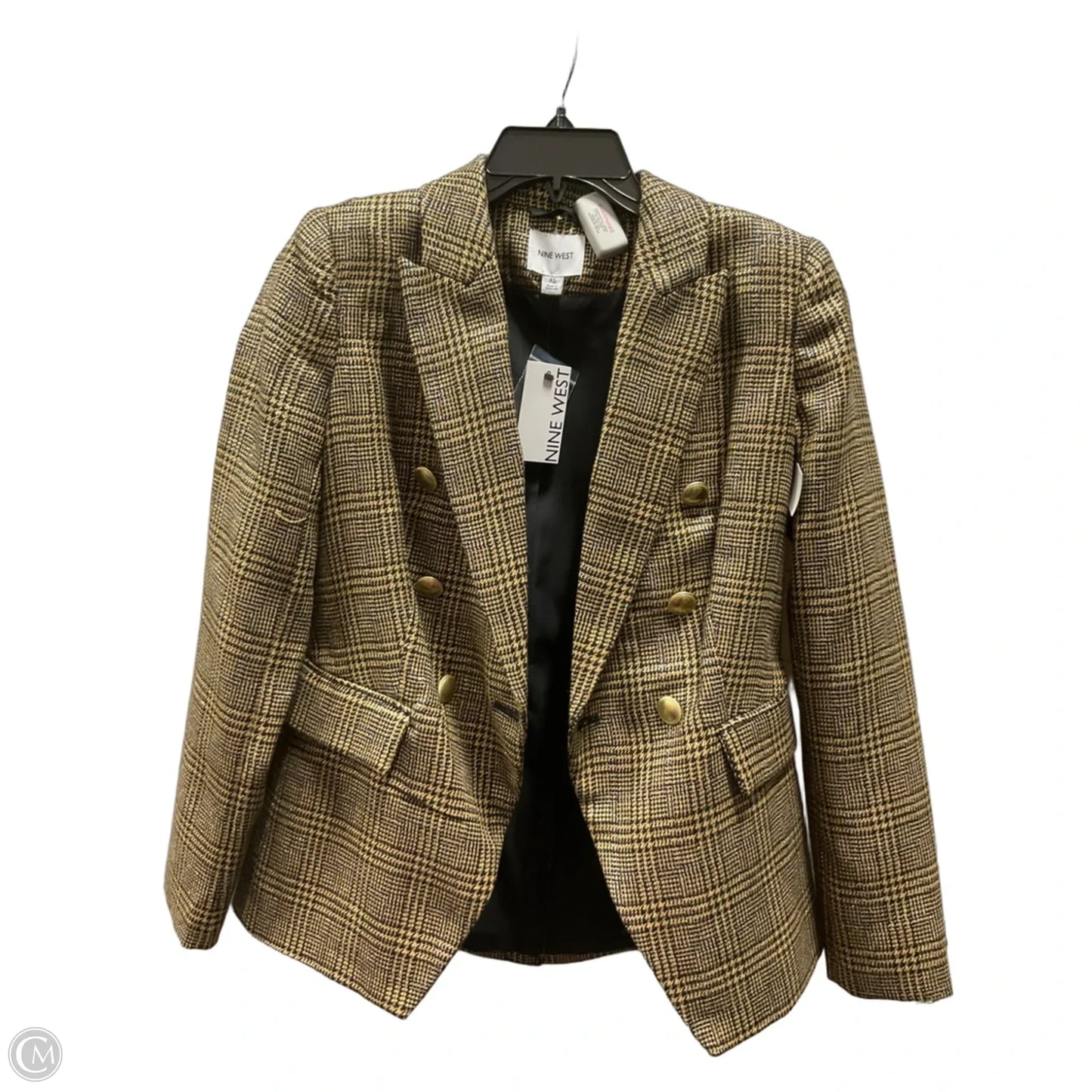 Blazer By Nine West In Brown, Size: Xs
