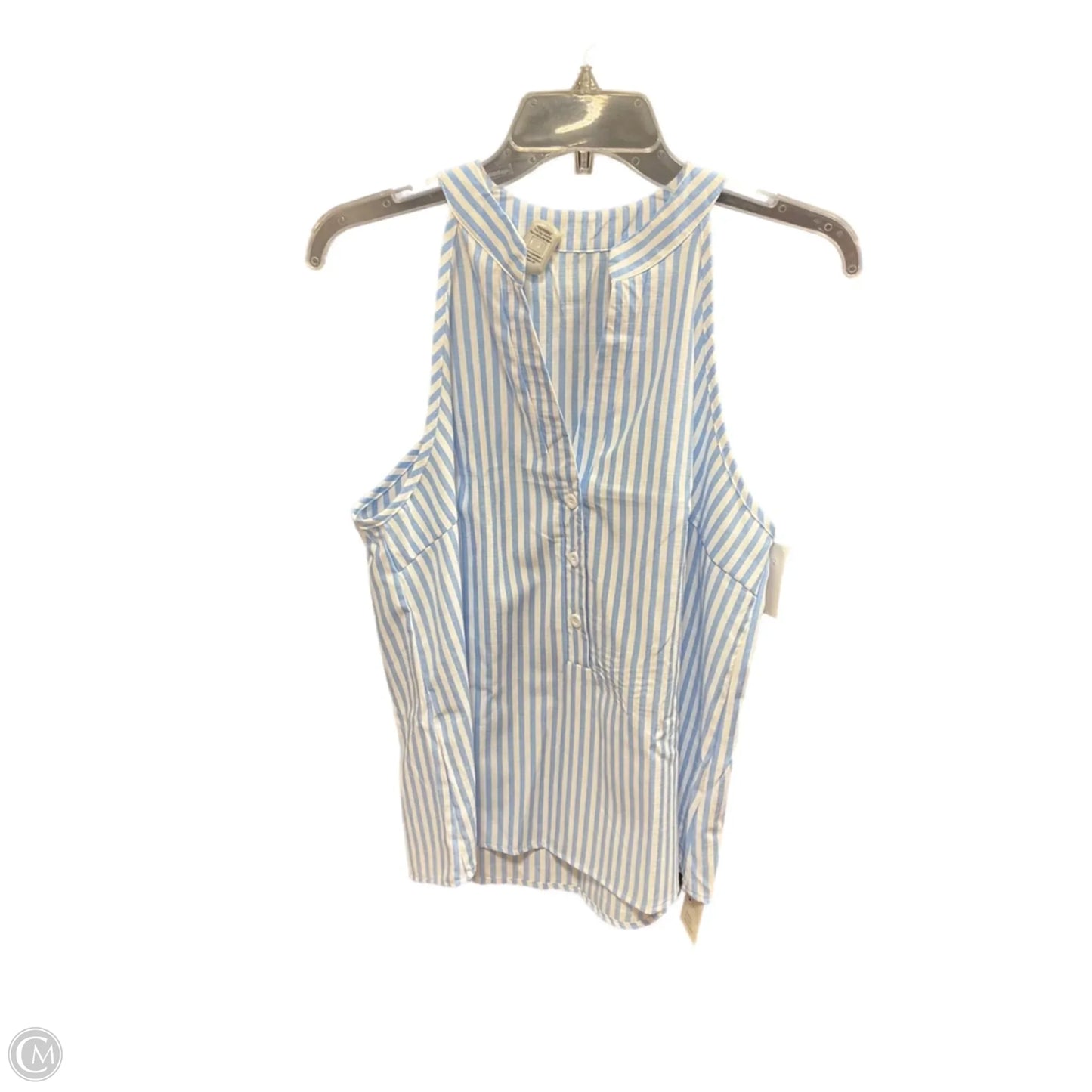 Tank Top By Cupshe In Blue & White, Size: M