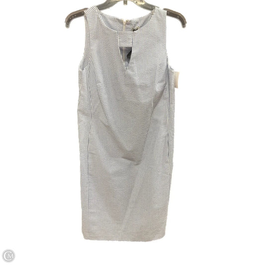 Dress Casual Midi By Anne Klein In Blue & White, Size: 6