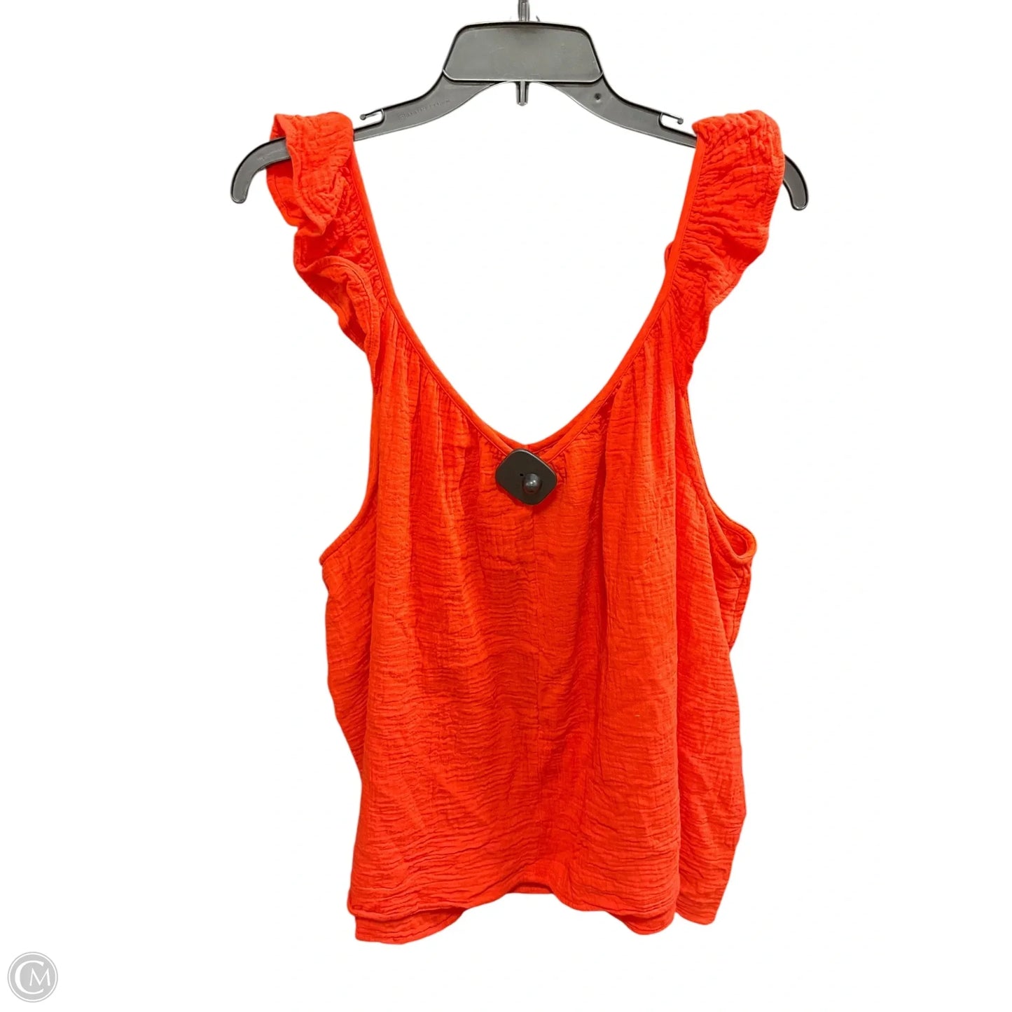 Top Sleeveless By Maurices In Orange, Size: 4x