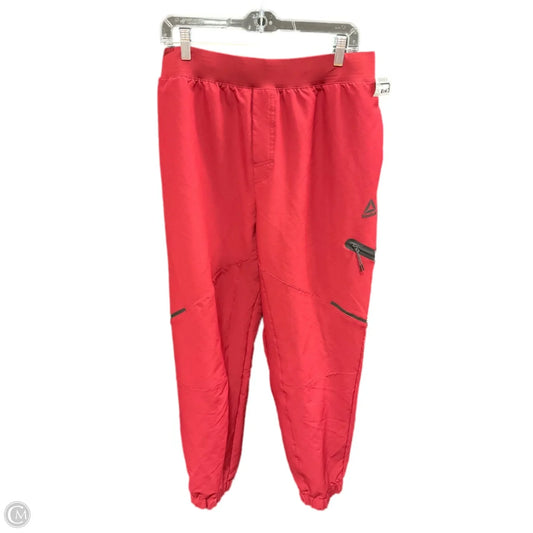 Athletic Pants By Reebok In Red, Size: Xl