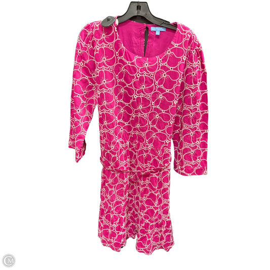 Dress Casual Midi By Draper James In Pink, Size: Xl