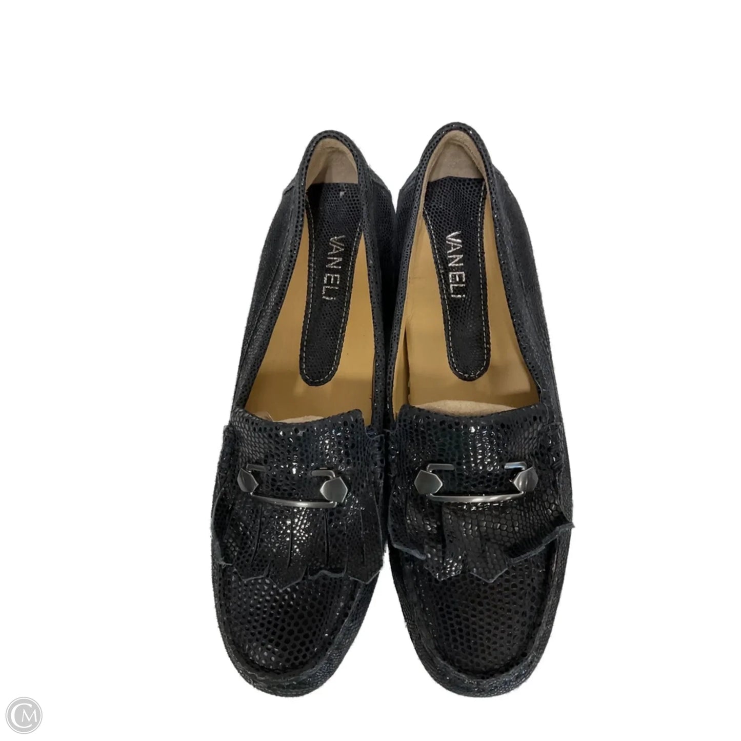 Shoes Flats By Vaneli In Navy, Size: 6.5