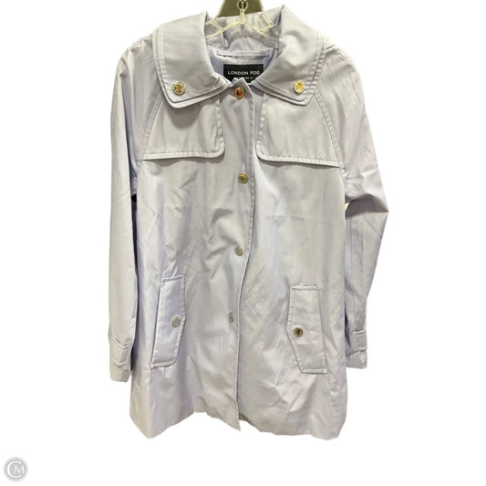 Coat Peacoat By London Fog In Purple, Size: M