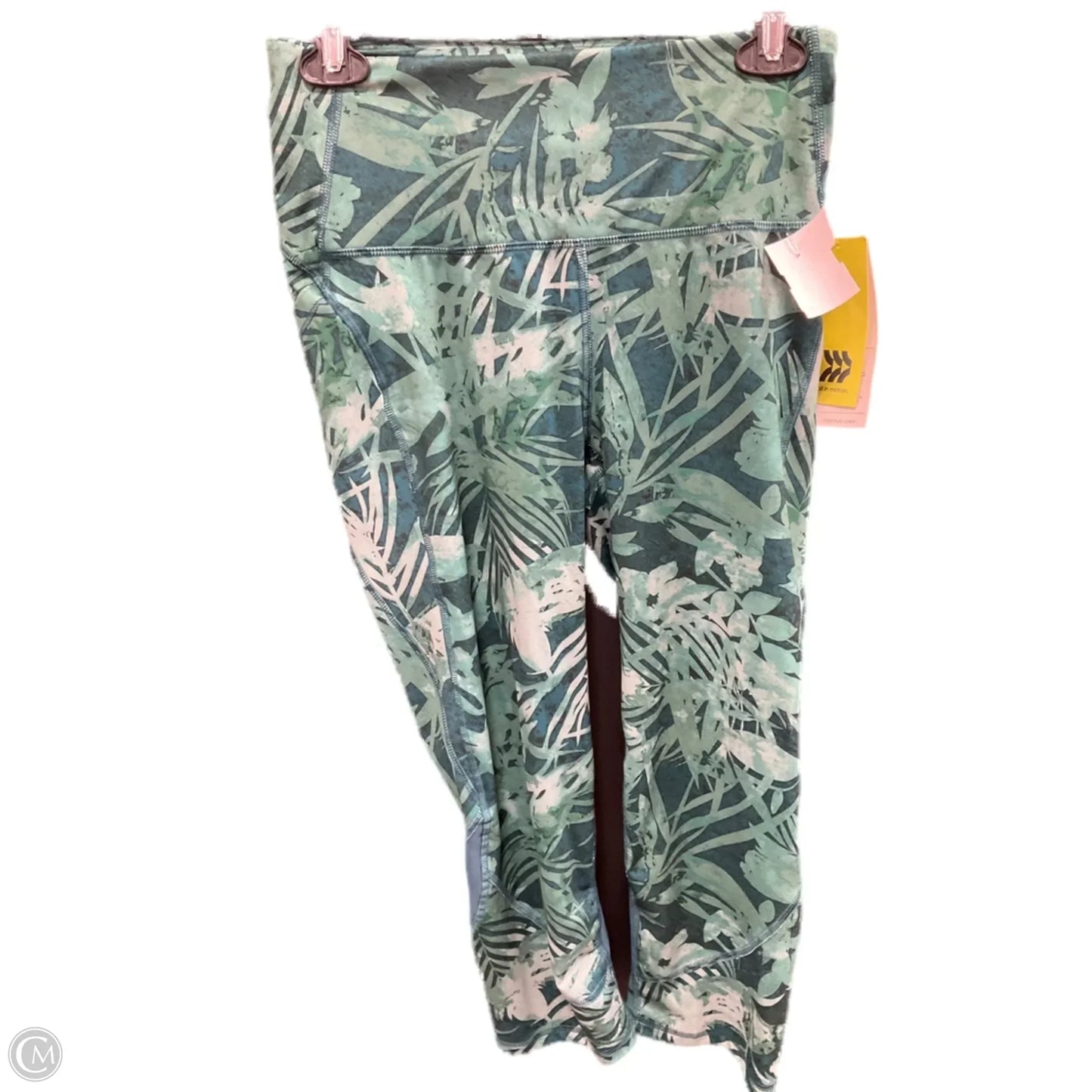 Athletic Leggings Capris By All In Motion In Green, Size: S