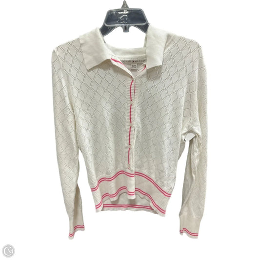 Cardigan By Tommy Hilfiger In White, Size: Xl