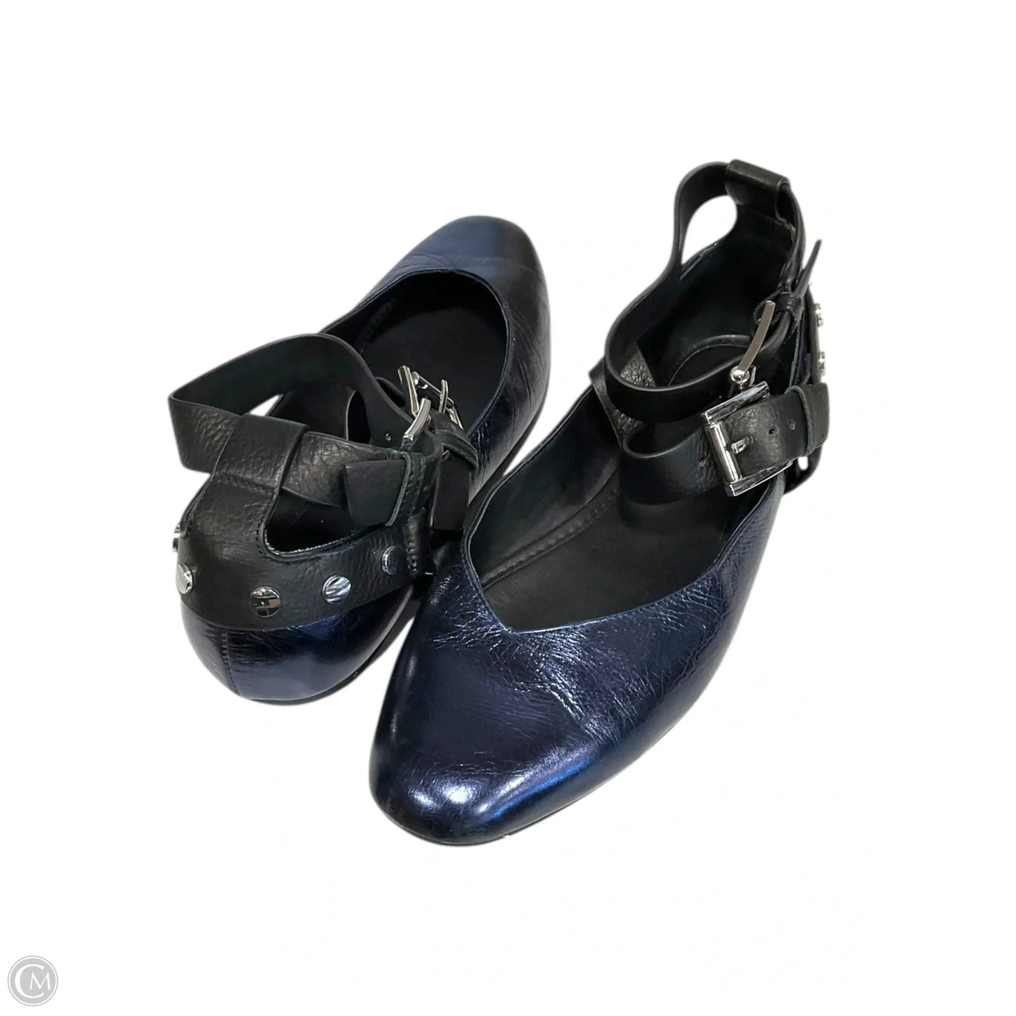 Shoes Designer By Rebecca Minkoff In Blue, Size: 8.5