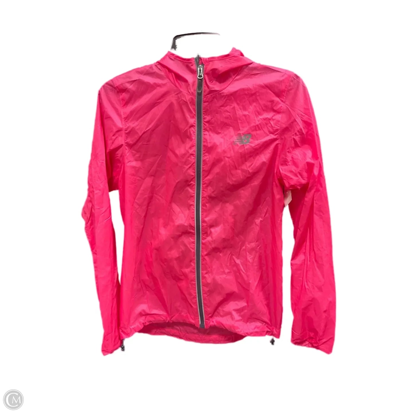 Athletic Jacket By New Balance In Pink, Size: S