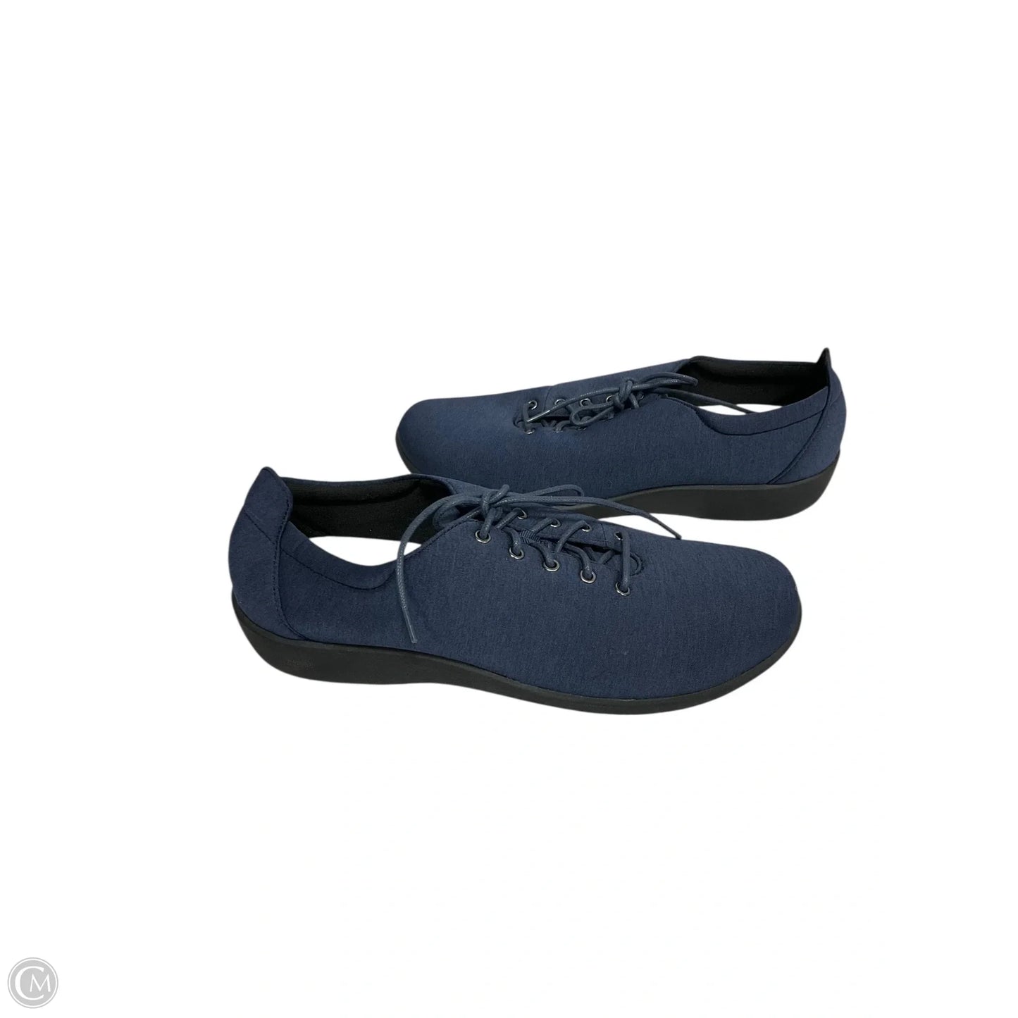 Shoes Sneakers By Clarks In Blue, Size: 9