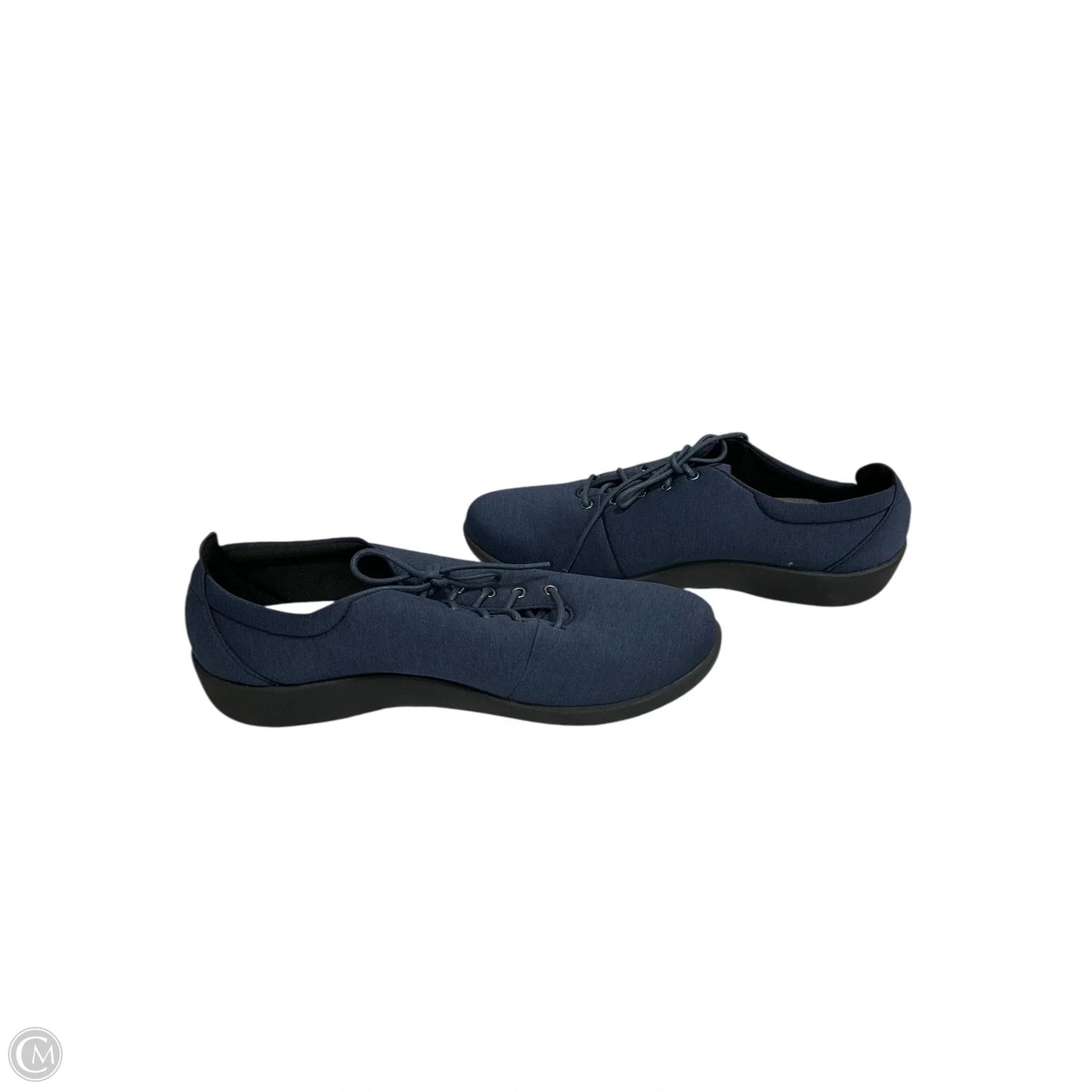 Shoes Sneakers By Clarks In Blue, Size: 9