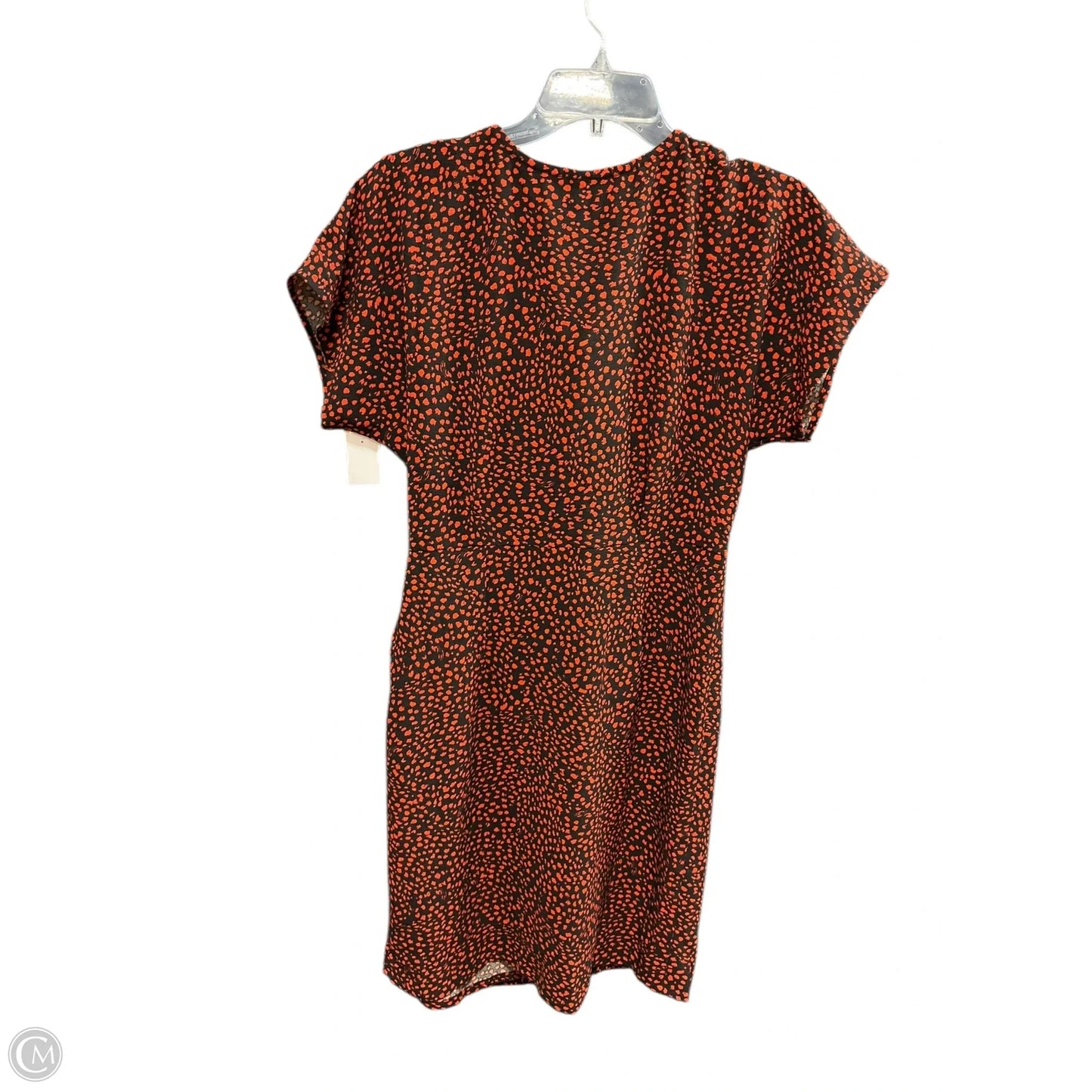 Dress Casual Short By Bobeau In Black & Red, Size: M