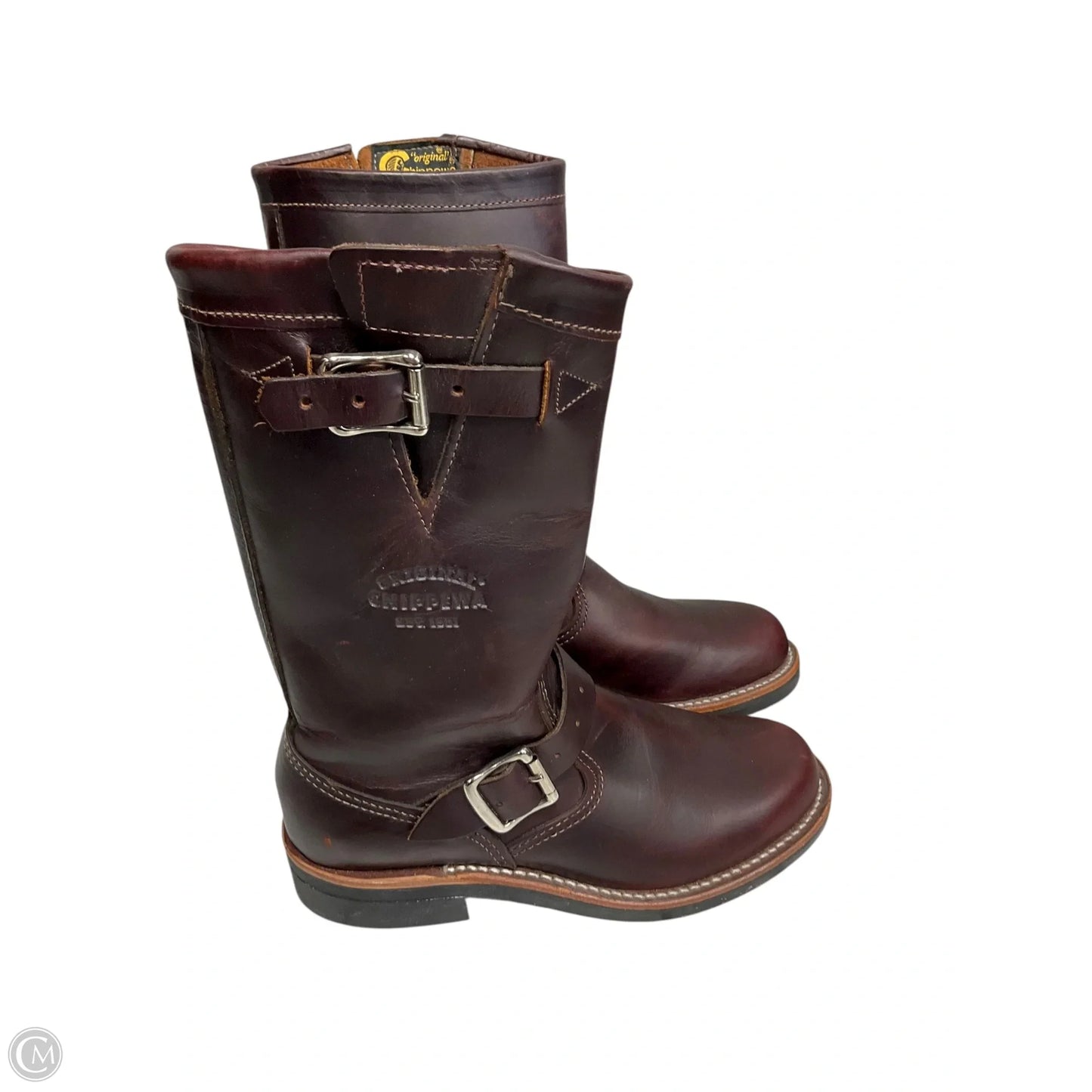 Boots Leather By Cmb In Red, Size: 6