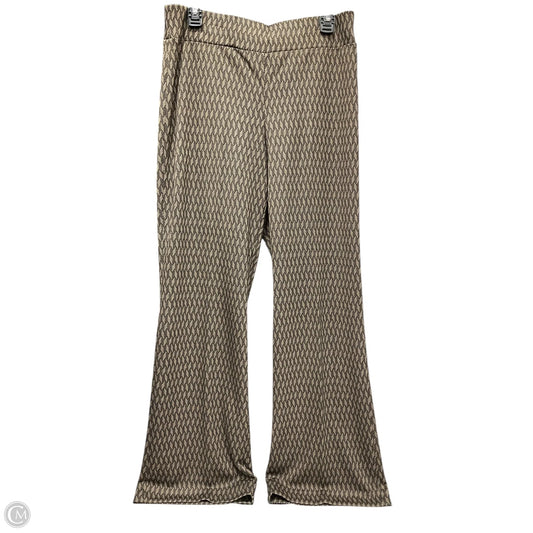 Pants Dress By Anne Klein In Black & Brown, Size: M